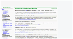 Desktop Screenshot of carme-n.org